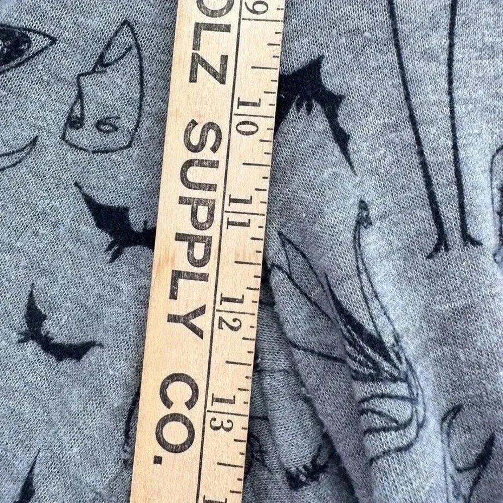 Disney Nightmare Before Christmas Pajama Pants Boys Large Grey Sleepwear L 12-14